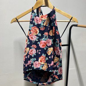 Floral Halter Top